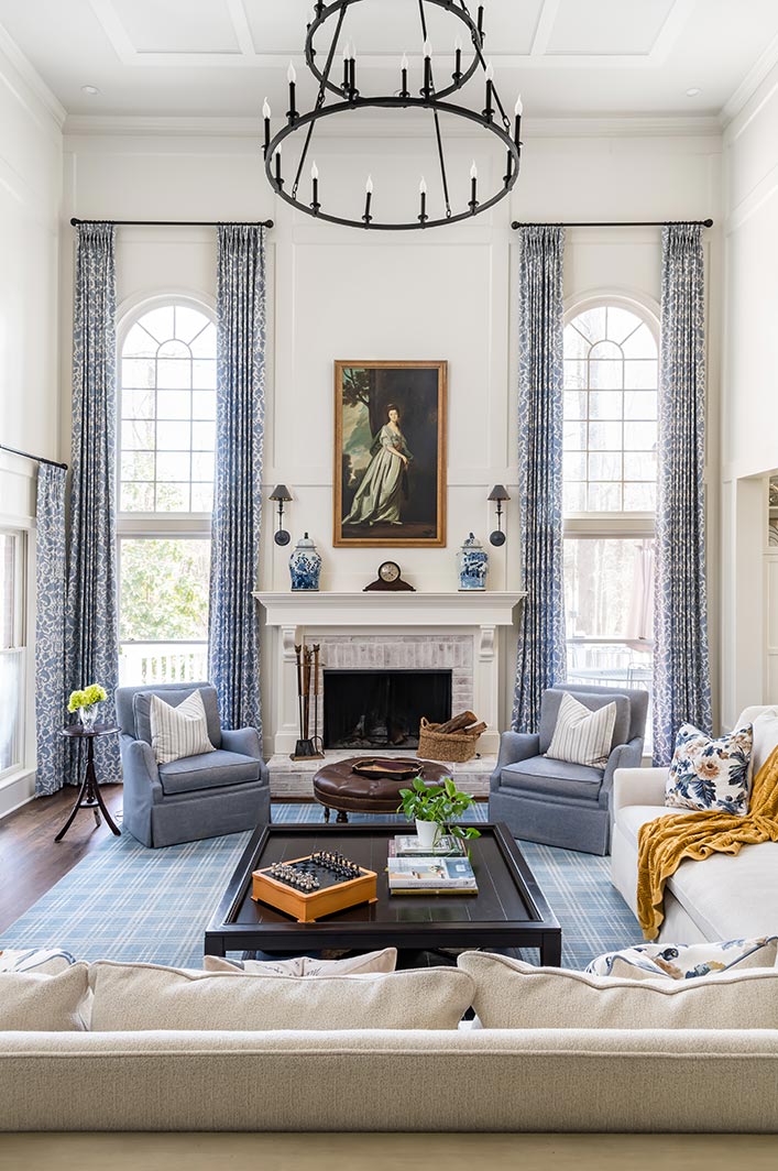 custom living room interior design