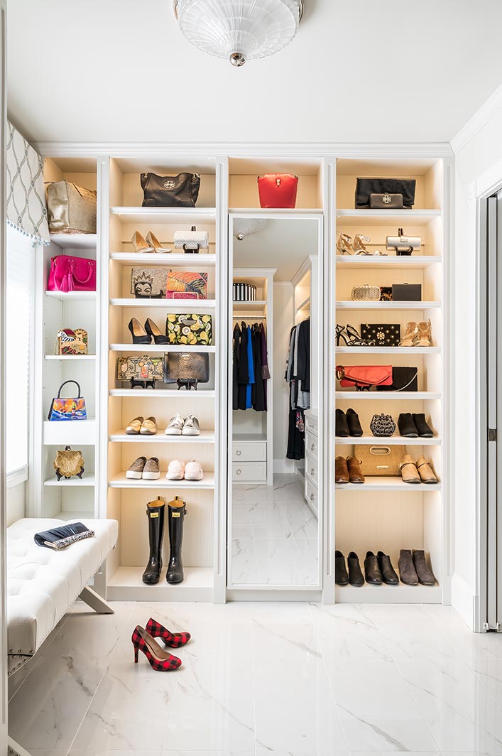custom other spaces closet interior design