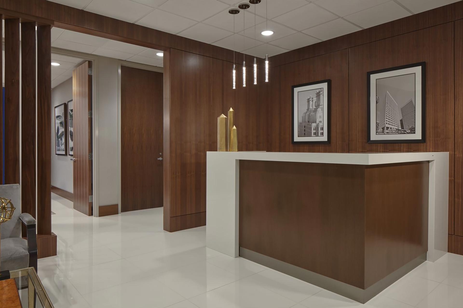 custom commercial lobby interior design