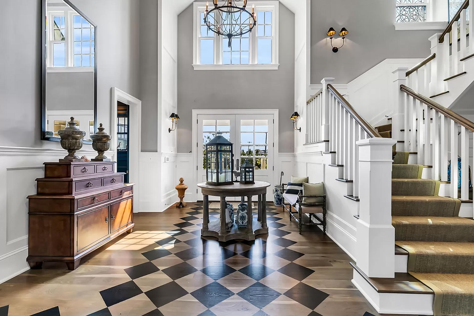 custom other spaces entry foyer interior design