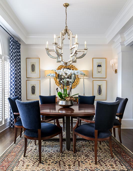 custom dining room interior design