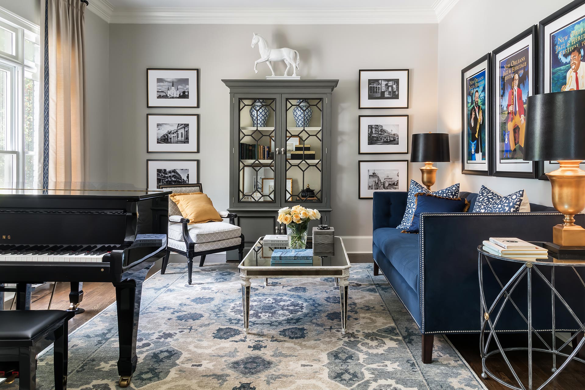 custom living room interior design