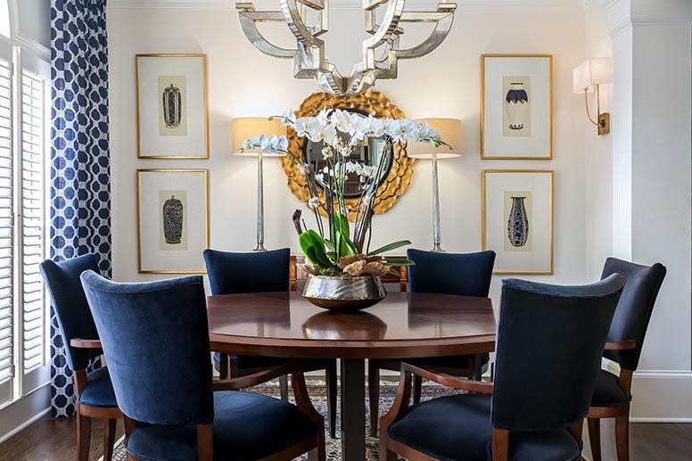 custom dining room interior design