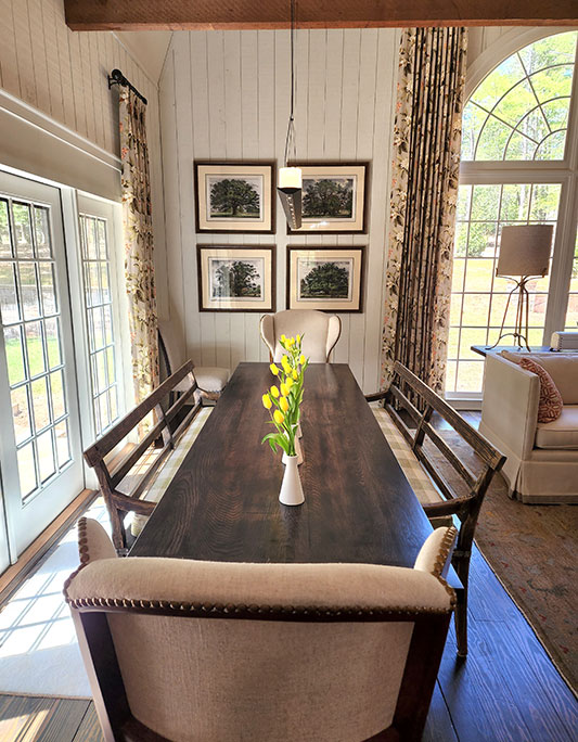 custom dining room interior design
