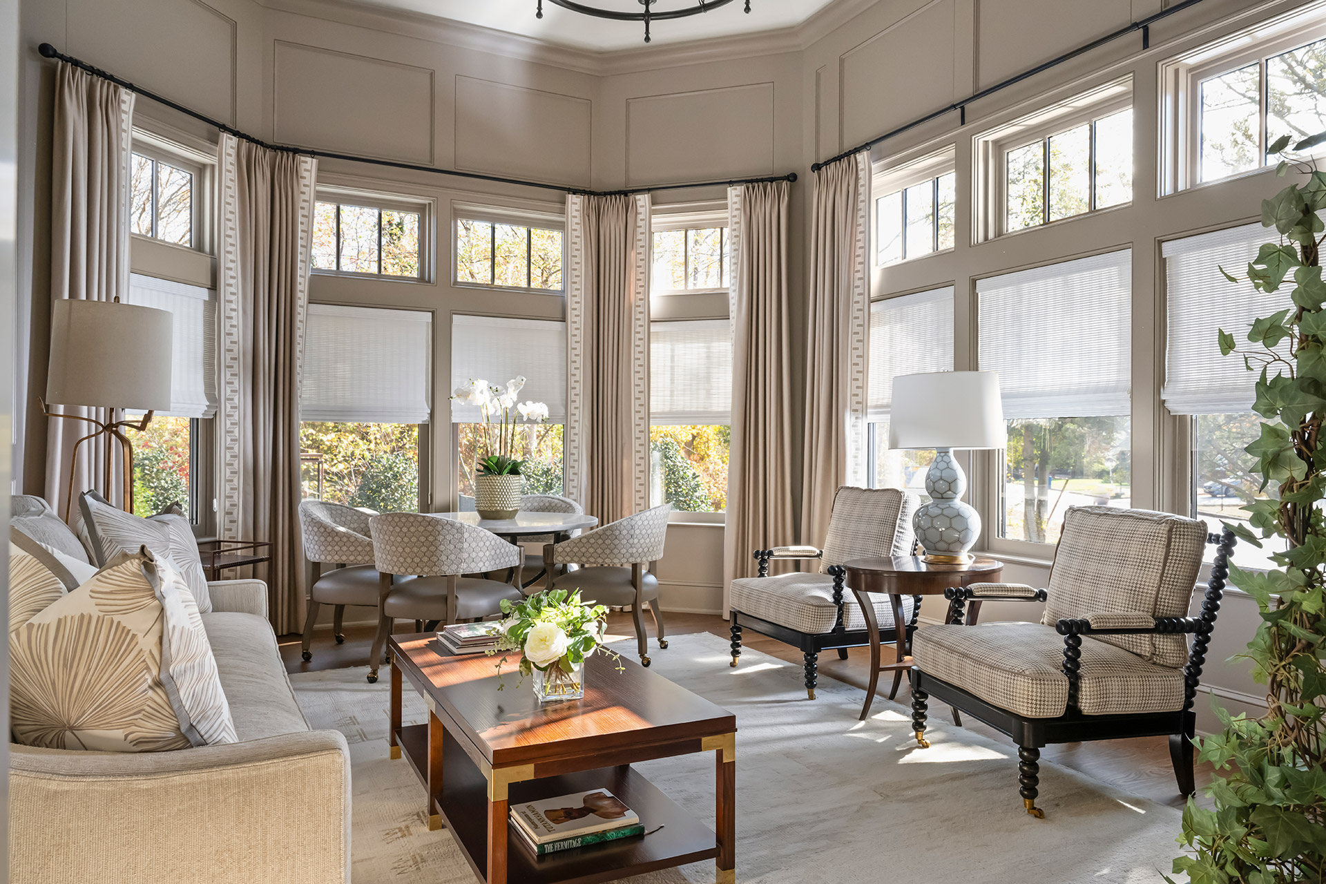 custom living room interior design