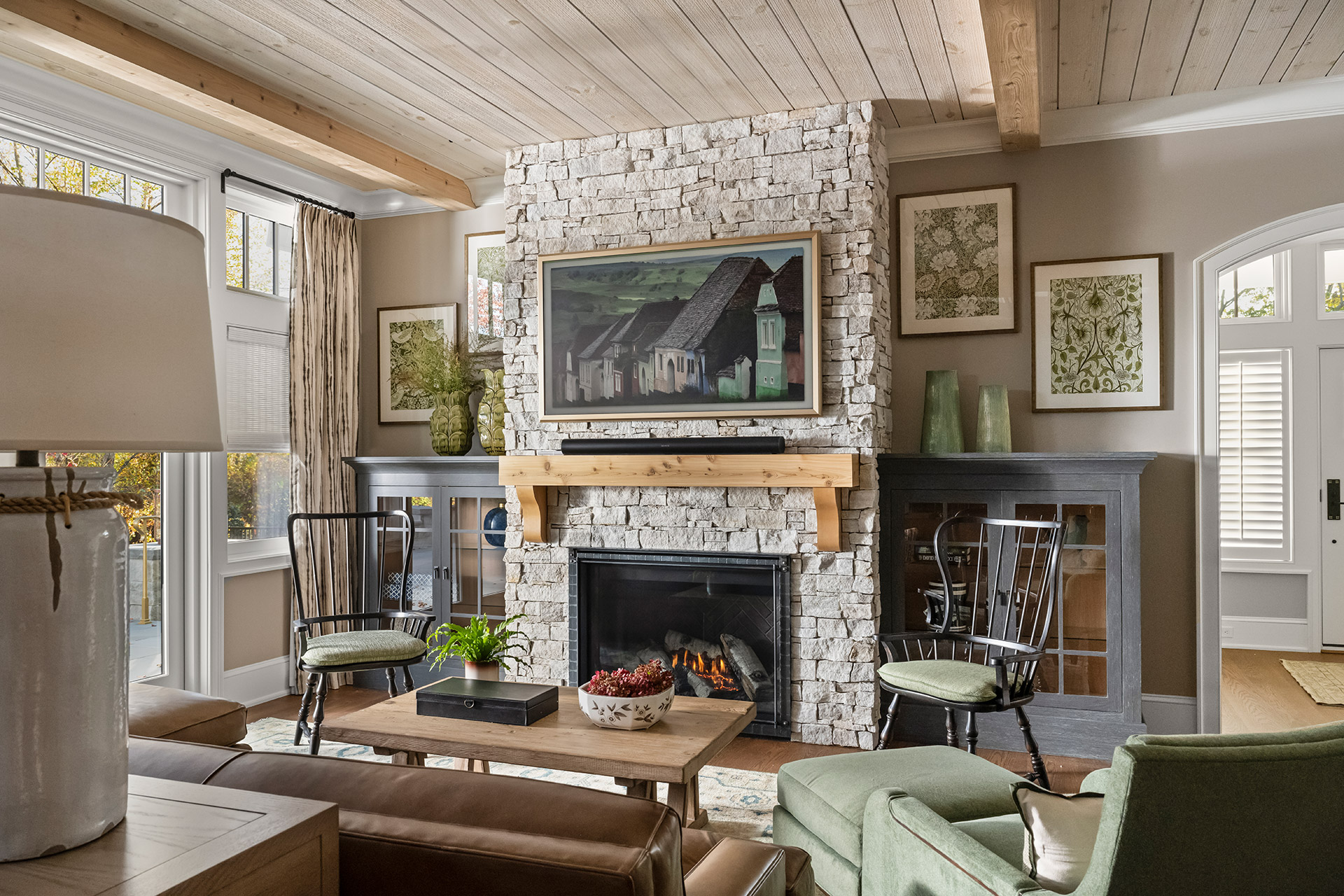 custom living room interior design